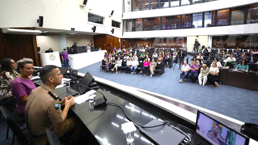 Evento ocorreu ao longo de toda esta quinta-feira (26), no Plenário da Casa (Créditos: Valdir Amaral/Alep)