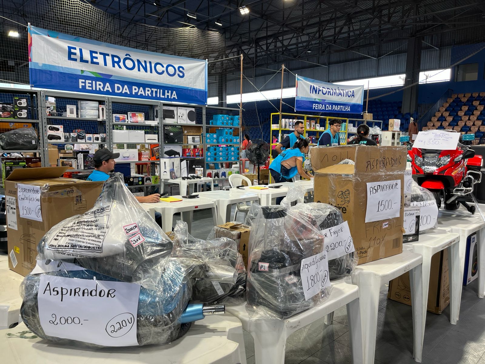 Ao todo, mais de mil tipos de produtos serão disponibilizados para venda. Entrada custará R$ 10,00 (Foto: Folha do Litoral News)