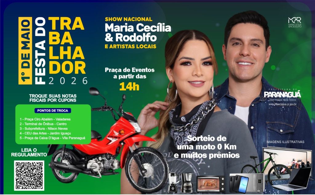 Arte: Divulgação/Prefeitura de Paranaguá