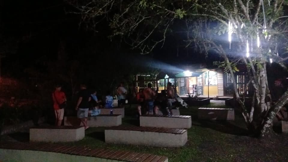 Abalo sísmico foi registrado próximo ao município de Paranaguá, à 0h28 do domingo (Foto: GCM Wilton e GCM Sandro)