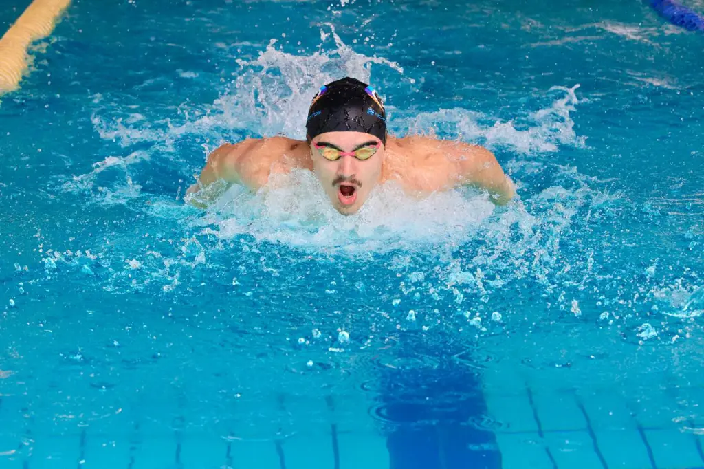 O nadador Pietro Lobo Mussoi (Foto: Guilherme Albuca)