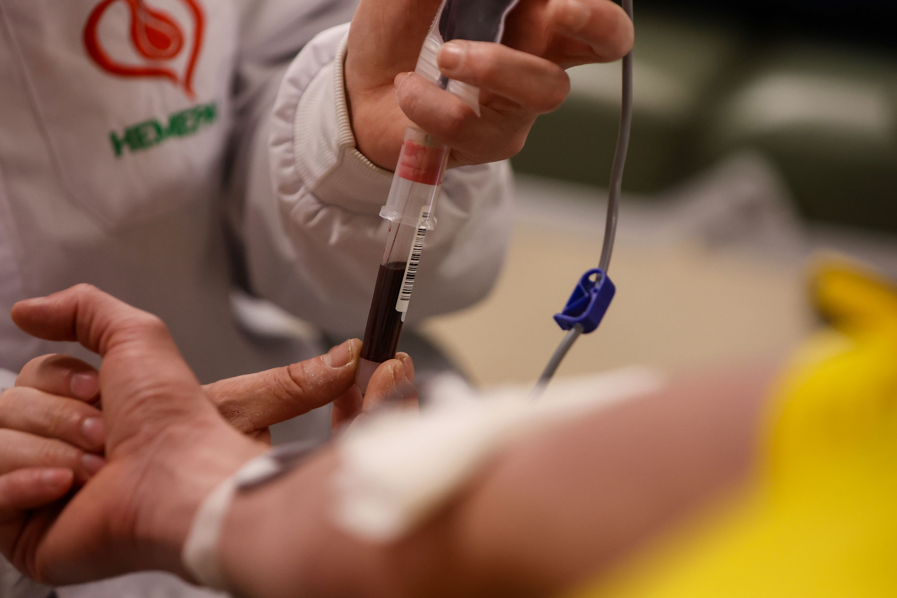 Cada bolsa de sangue coletada tem potencial para salvar até quatro pessoas (Foto: Gilson Abreu/Arquivo-AEN)