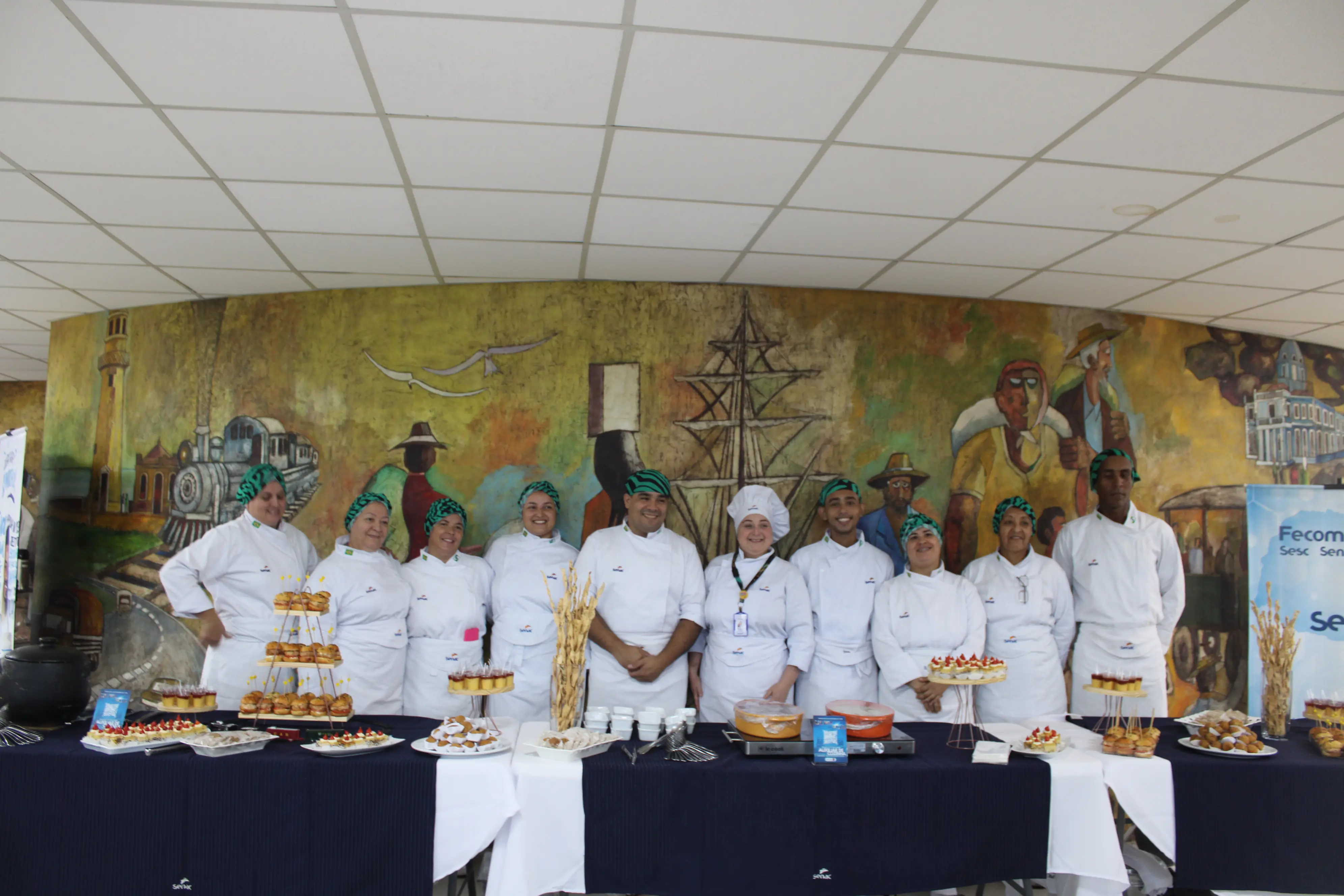 Alunos do curso de Auxiliar de Cozinha do Senac Paranaguá transformam soja e milho em receitas criativas