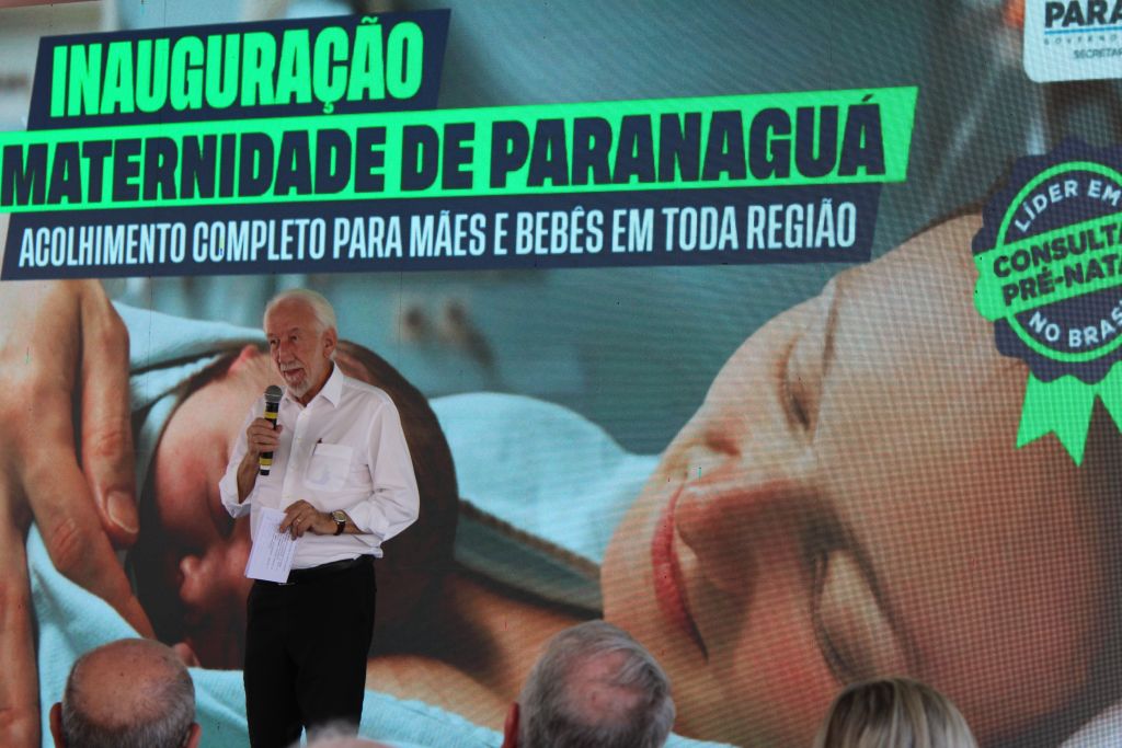 Com investimento de R$ 11,2 milhões, Governo do Paraná inaugura nova maternidade em Paranaguá 2 “O Governo do Estado está sempre trabalhando para diminuir as distâncias da saúde”, afirma o vice-governador, Darci Piana