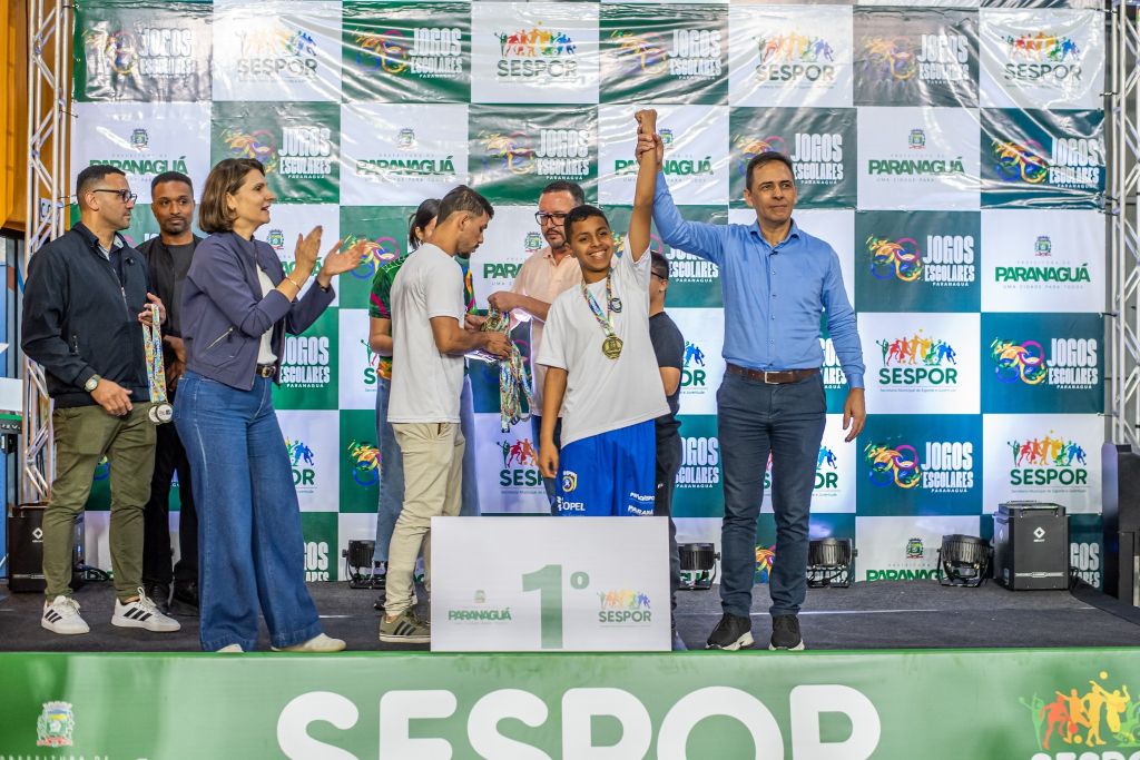 Jogos Escolares Municipais de Paranaguá 2026 são encerrados com premiação na Arena Albertina Salmon 6 700472767 1298909662418813 2772346006583631373 n