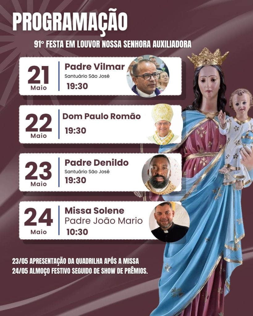 Comunidade Nossa Senhora Auxiliadora celebra 91.ª festa em Alexandra e inicia contagem regressiva para o centenário 4 96746341 7bca 44ed 8054 8ea7cd6a6413