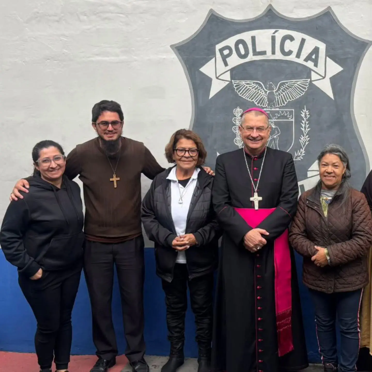 Atualmente, a Cadeia Pública de Paranaguá (CPPGUA) abriga mais de 100 detentos (Foto: Diocese de Paranaguá e São José dos Pinhais)