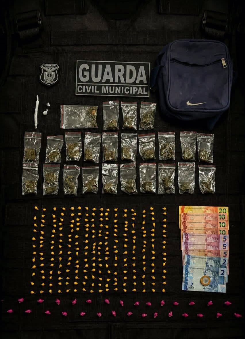 GCM apreende grande quantidade de drogas durante patrulhamento de rotina em Matinhos 1 foto01 29