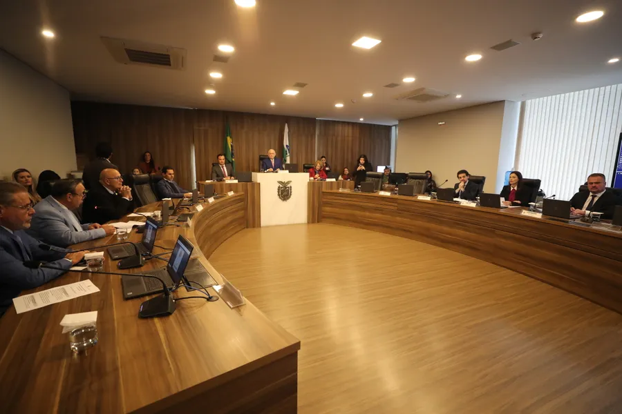 Reunião ocorreu no início da tarde desta segunda-feira, 22 (Foto: Valdir Amaral/Alep)