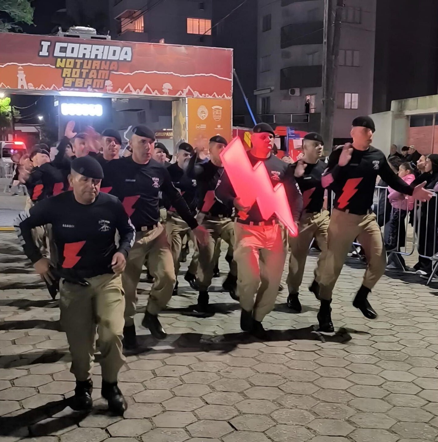 Serão duas categorias, sendo “Forças de Segurança” e “Comunidade” (Foto: Divulgação/Corrida Noturna da ROTAM)