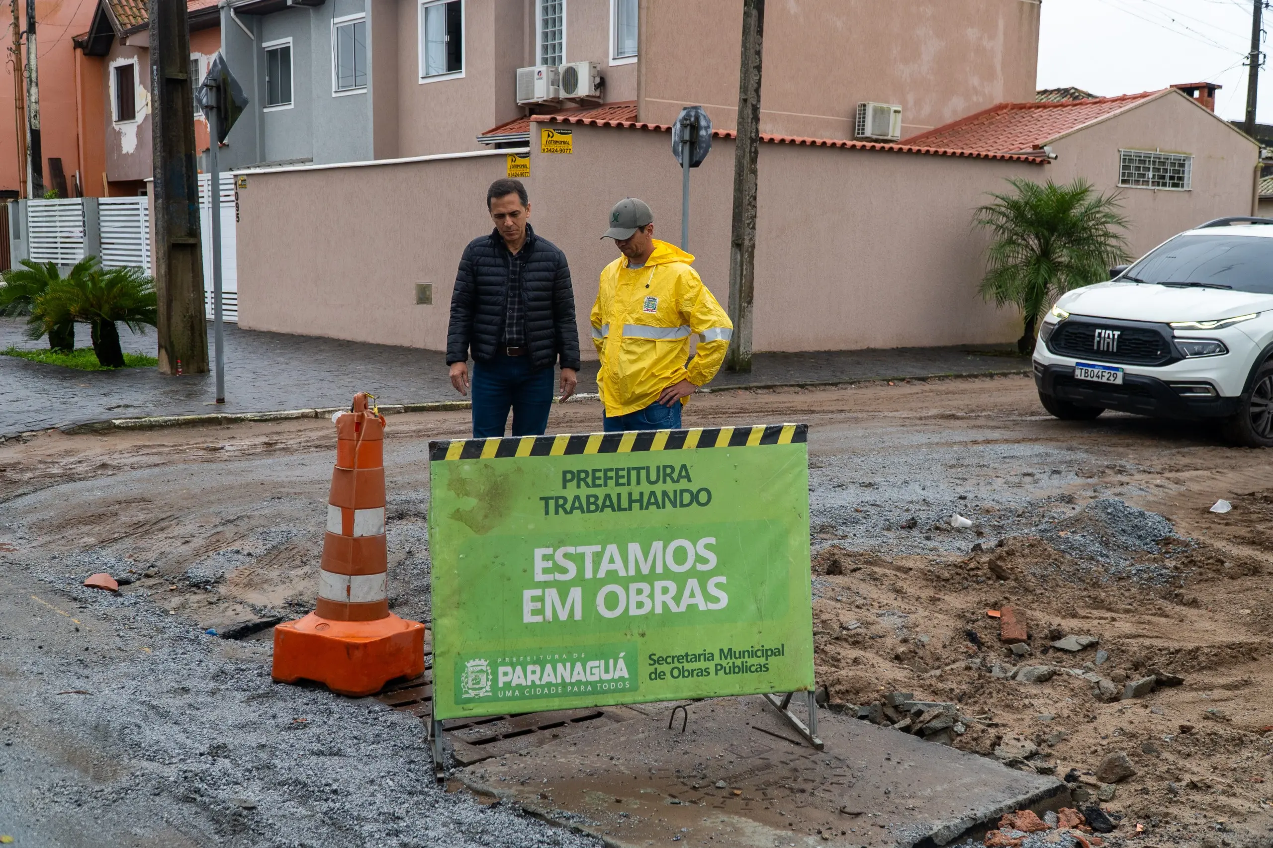 Prefeitura de Paranaguá amplia em 100% capacidade de drenagem e prepara nova pavimentação no Jardim Eldorado 1 1pguaaa