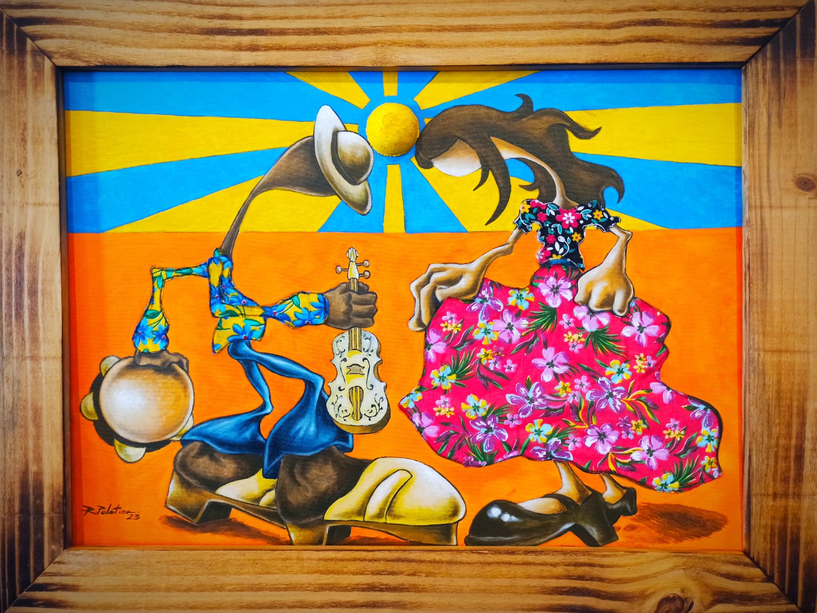 “Paranaguá representa a força caiçara, que vem do mar e das belezas da nossa terra”, afirma o artista Rafael Palotino 1 Ao longo do tempo, através de suas artes, o artista levou a cultura parnanguara para além do contexto nacional (Foto: Arquivo Pessoal/Rafael Palotino)