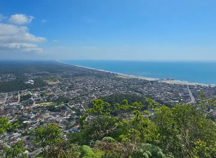 Teleférico deverá ser instalado no Morro do Escalvado e ter vista única de Matinhos e região (Foto: Arquivo Pessoal)