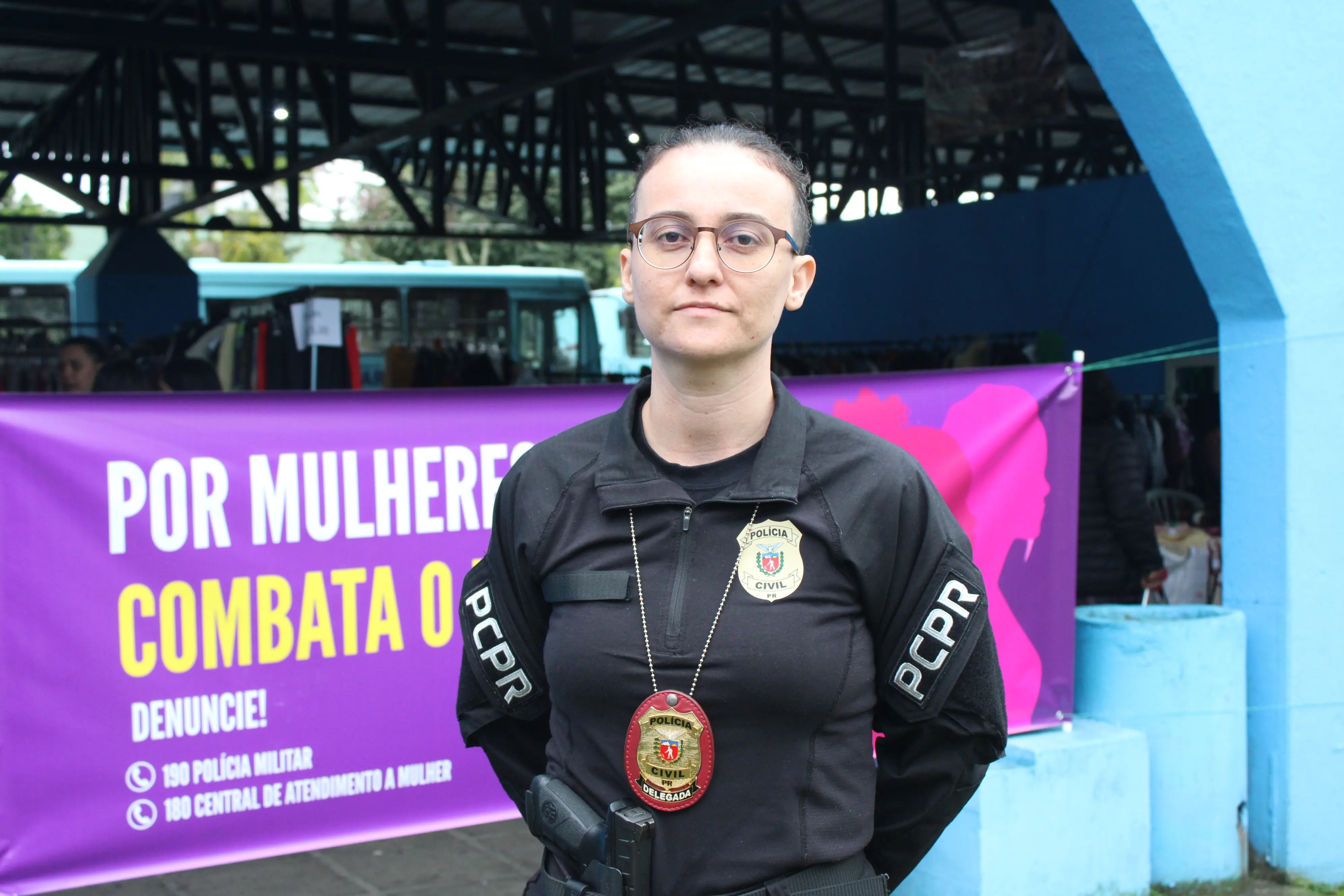 Delegada Kemelly Lugli destaca que a mobilização é fundamental para mostrar às vítimas que elas não estão sozinhas