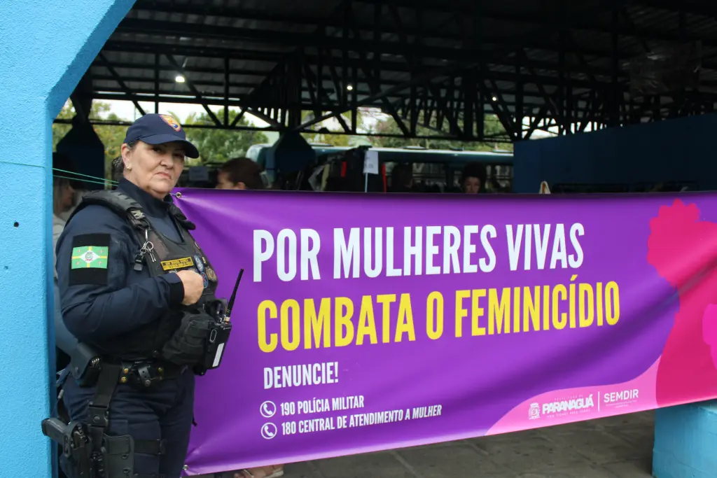 Integrante da Patrulha Maria da Penha da Polícia Militar, o soldado Edson Alves Júnior destaca que muitos dos atendimentos da corporação estão ligados a violência doméstica

