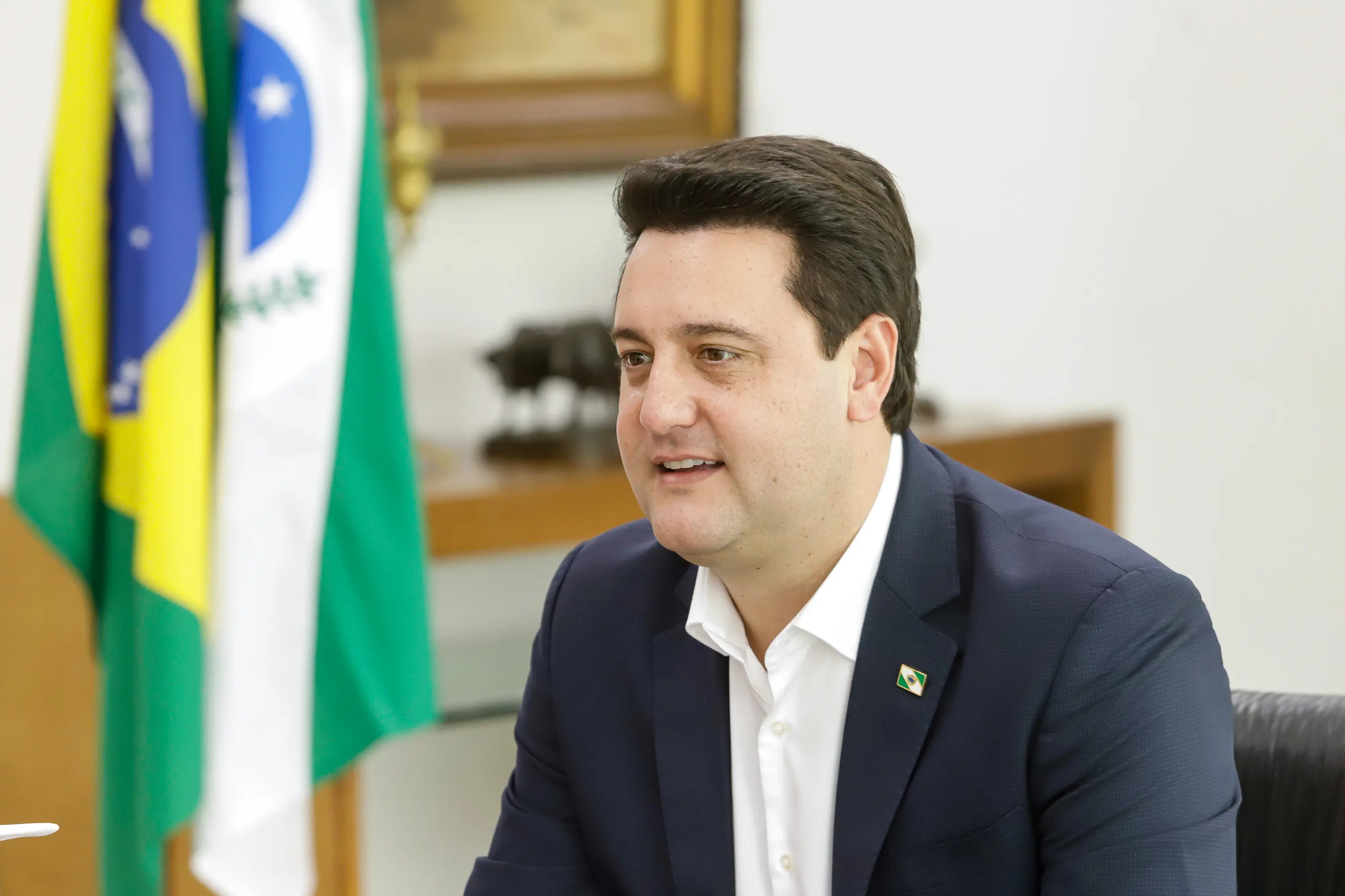 Ratinho Junior tem aprovação de 81%, aponta nova pesquisa da Quaest 1 Foto: Roberto Dziura Jr/AEN