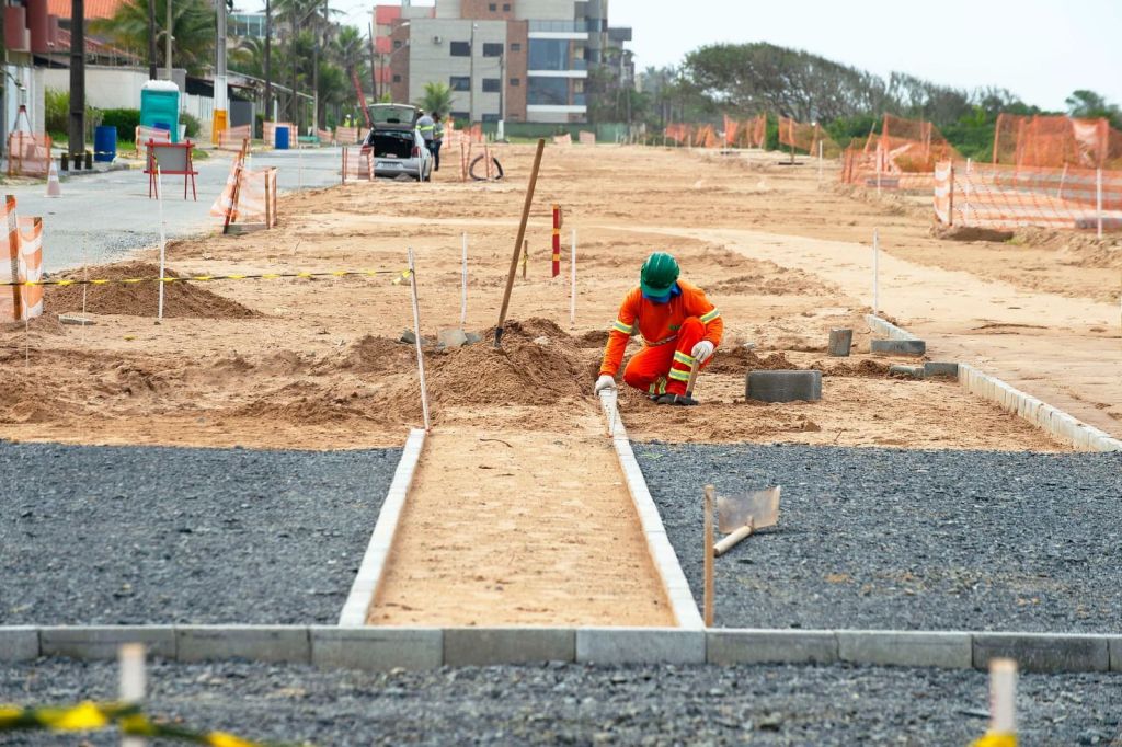 Obras de requalificação da orla de Pontal do Paraná alcançam 29,4% de execução em agosto 2 Foto: AEN