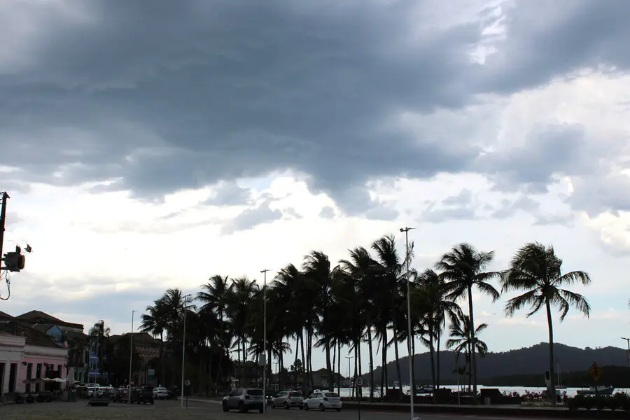 Defesa Civil emite alerta para fortes temporais em Paranaguá e no litoral nesta quinta-feira 1 1tempestade