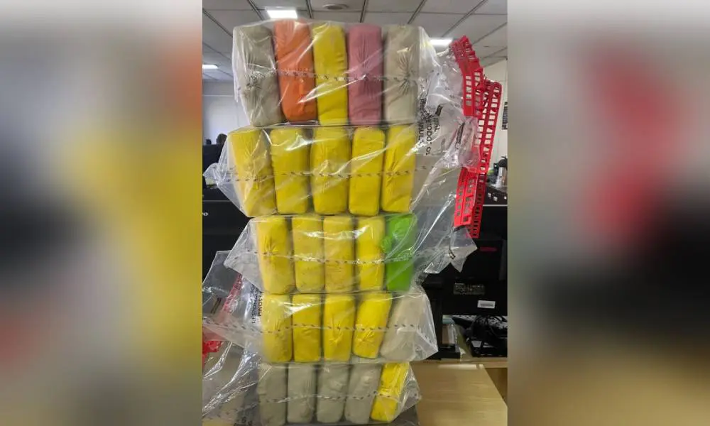 PF apreende aproximadamente 33 kg de cocaína no Porto de Paranaguá 1 Foto: PF