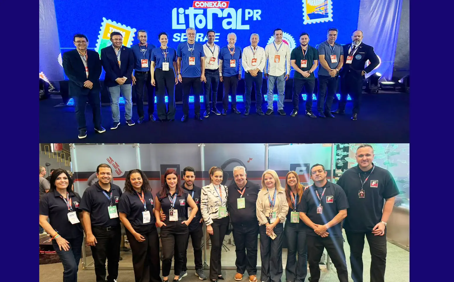 Com estrutura própria, Folha do Litoral News realiza cobertura completa do Conexão Litoral 1 Folha do Litoral News foi patrocinadora e veículo oficial de comunicação do Conexão Litoral