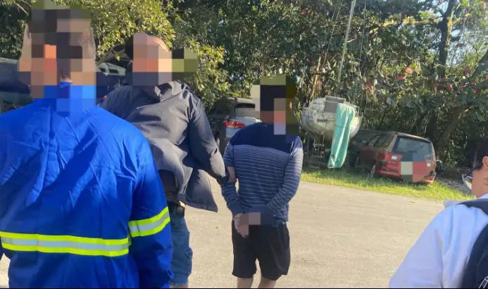 Ação conjunta captura foragido da Justiça na comunidade de Piaçaguera na baía de Paranaguá 1 acaoconjunta